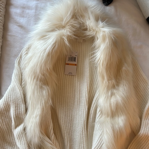 Michael Kors Faux Fur Sweater - Picture 2 of 5